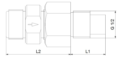 Zawór dozujący IV 0200-100 SS/T/SS 4A-20/27