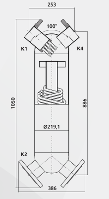 Wymiennik ciepła JAD X(K)9.88.65