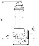 Pompa GV2 750/80 A0 TS 5,5kW