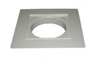  HL Hutterer & Lechner kołnierzem z PVC 185x185mm, O-Ring