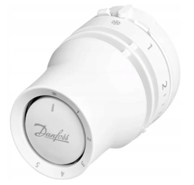 Głowica termostatyczna Danfoss Redia RTD, czujnik wbudowany, z ograniczeniem od 16 C